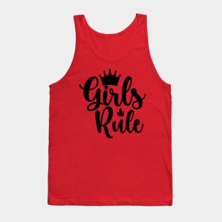 Girls rule Tank Top